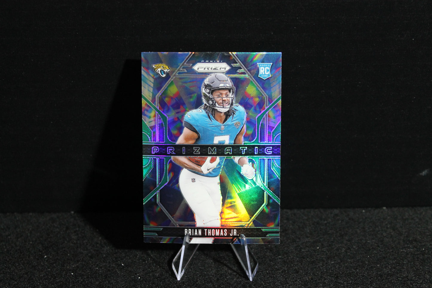 Brian Thomas Jr. - 2024 Panini Prizm - Green Prizmatic - Rookie