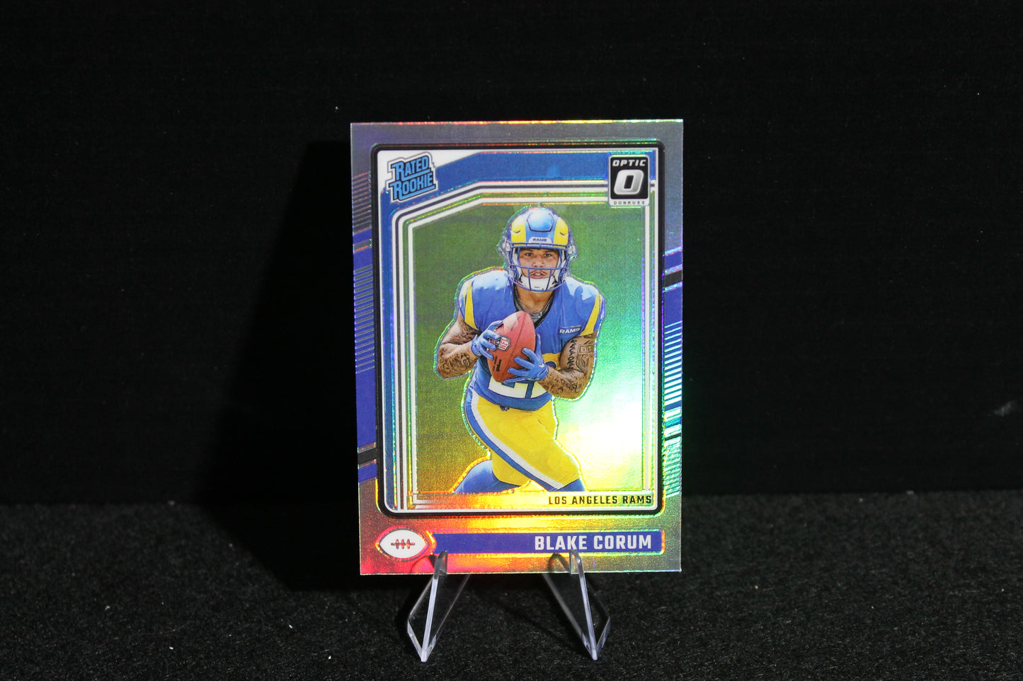 Blake Corum - 2024 Donruss Optic - Holo - Rated Rookie