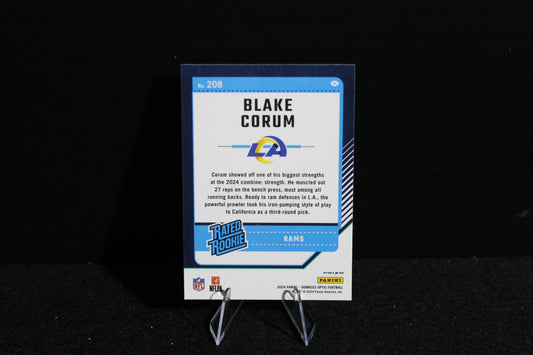 Blake Corum - 2024 Donruss Optic - Holo - Rated Rookie