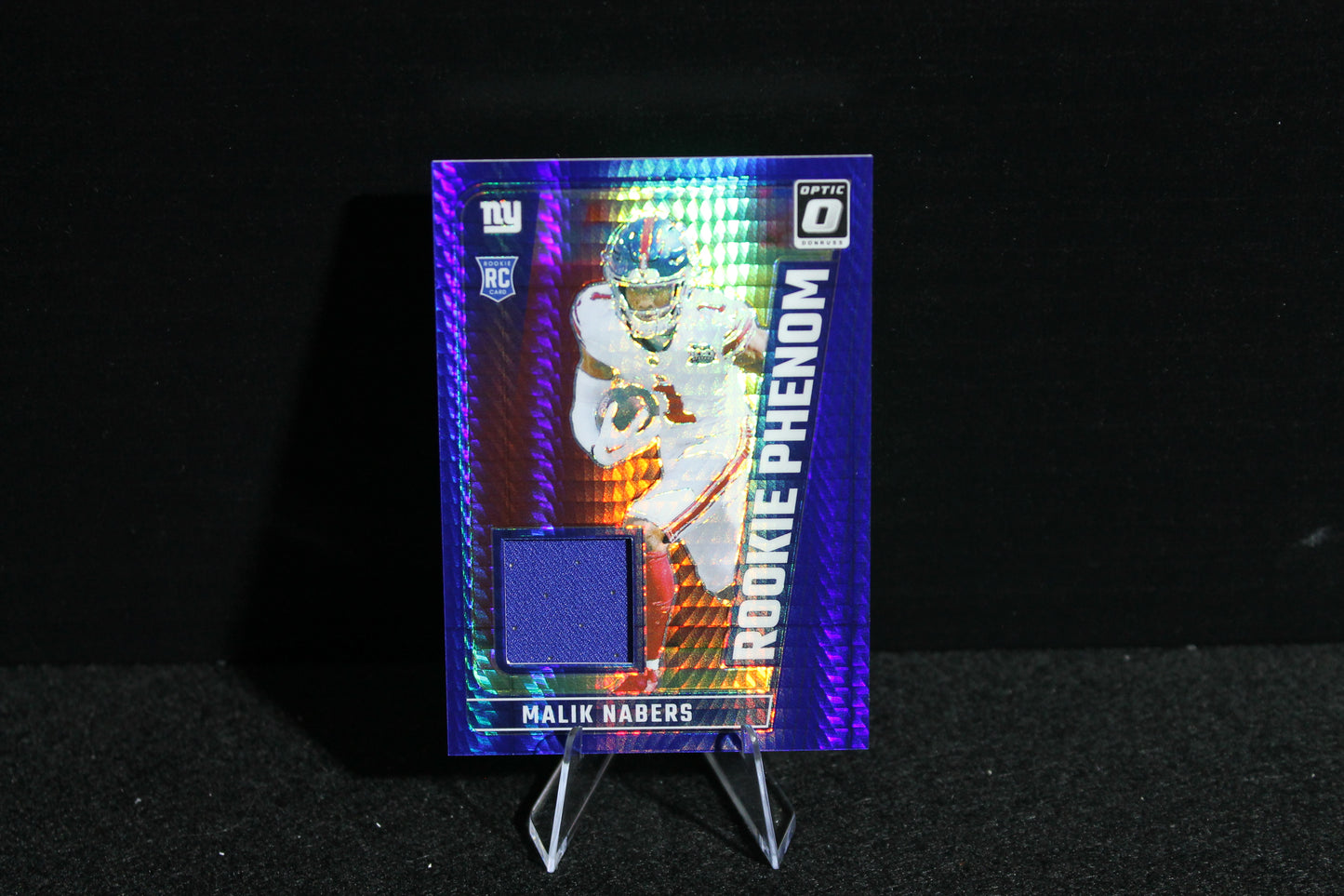 Malik Nabers - 2024 Donruss Optic - Rookie Phenom Patch - Rookie