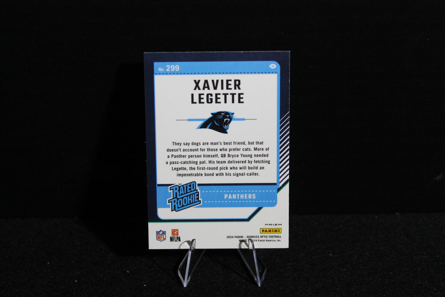 Xavier Legette - 2024 Donruss Optic - Pink - Rated Rookie