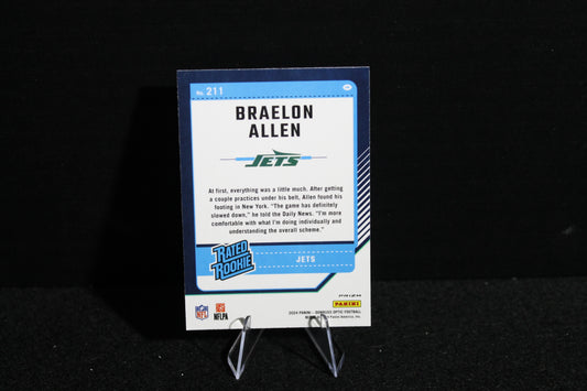 Braelon Allen - 2024 Donruss Optic - Holo - Rated Rookie