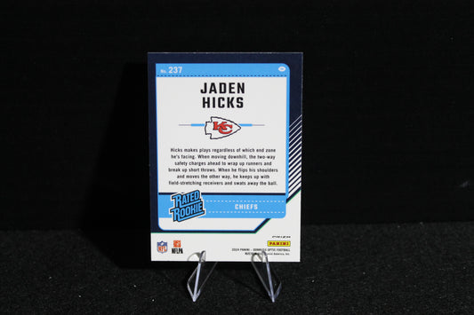 Jaden Hicks - 2024 Donruss Optic - Holo - Rated Rookie