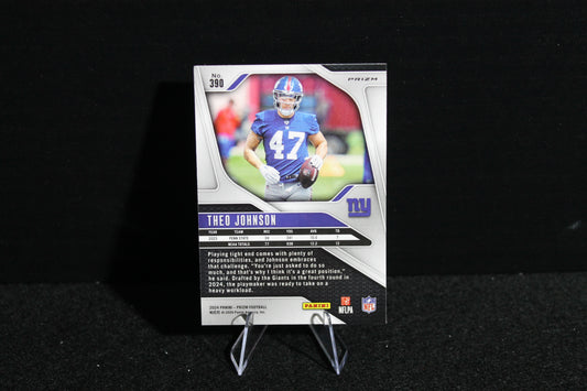 Theo Johnson - 2024 Panini Prizm - Pink Wave - Rookie