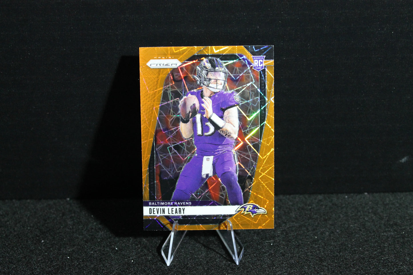 Devin Leary - 2024 Panini Prizm - Lazer - Rookie