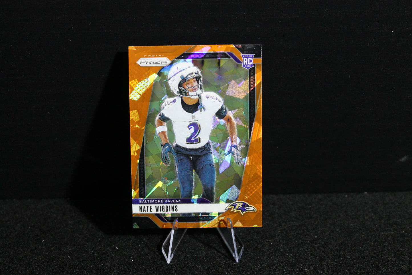 Nate Wiggins - 2024 Panini Prizm - Orange Ice - Rookie