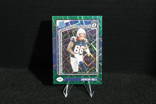 Jaheim Bell - 2024 Donruss Optic - Green Velocity - Rated Rookie