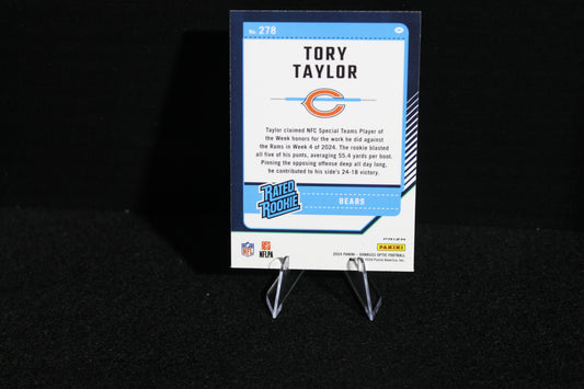 Tory Taylor - 2024 Donruss Optic - Blue Hyper - Rated Rookie