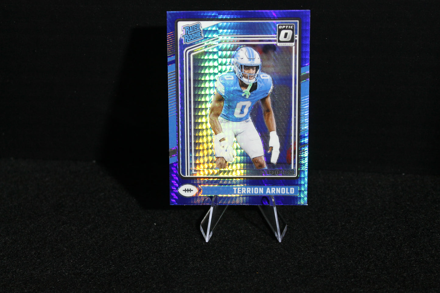 Terrion Arnold - 2024 Donruss Optic - Blue Hyper - Rated Rookie