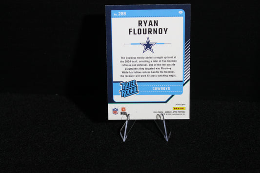Ryan Flournoy - 2024 Donruss Optic - Blue Hyper - Rated Rookie