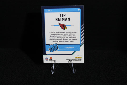 Tip Reiman - 2024 Donruss Optic - Blue Hyper - Rated Rookie