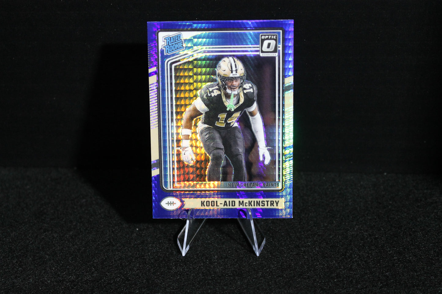 Kool-Aid McKinstry - 2024 Donruss Optic - Blue Hyper - Rated Rookie