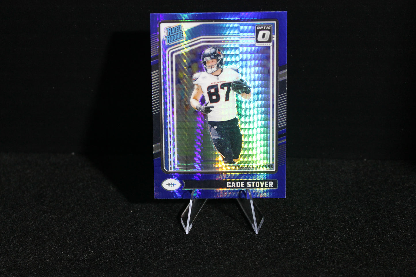 Cade Stover - 2024 Donruss Optic - Blue Hyper - Rated Rookie