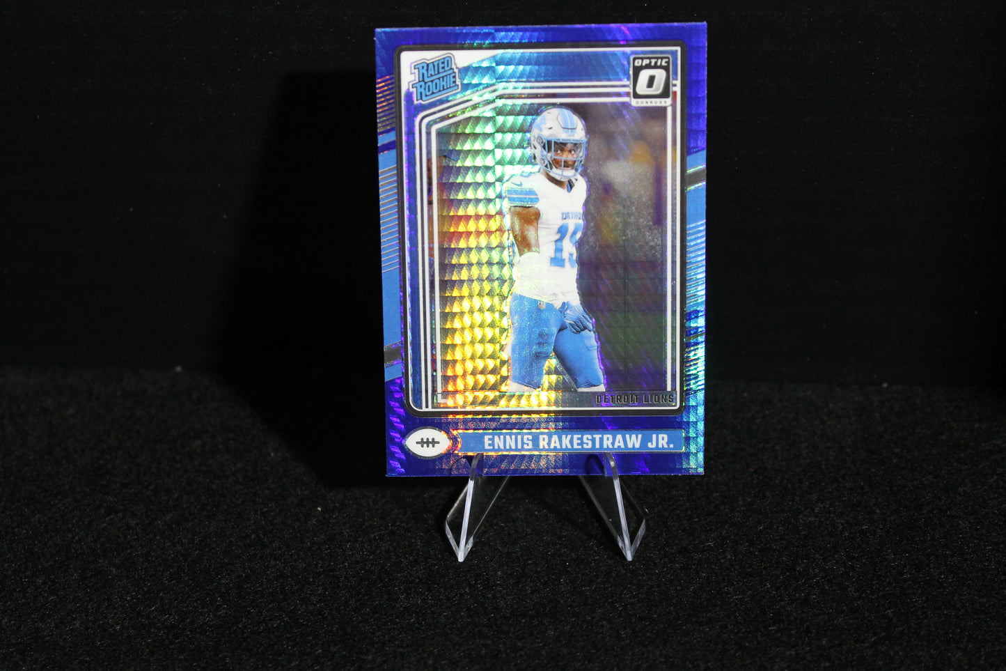 Ennis Rakestraw Jr. - 2024 Donruss Optic - Blue Hyper - Rated Rookie