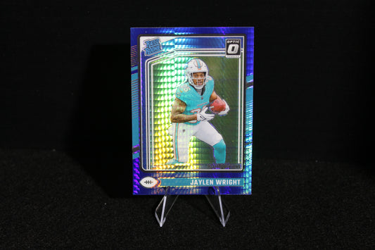 Jaylen Wright - 2024 Donruss Optic - Blue Hyper - Rated Rookie