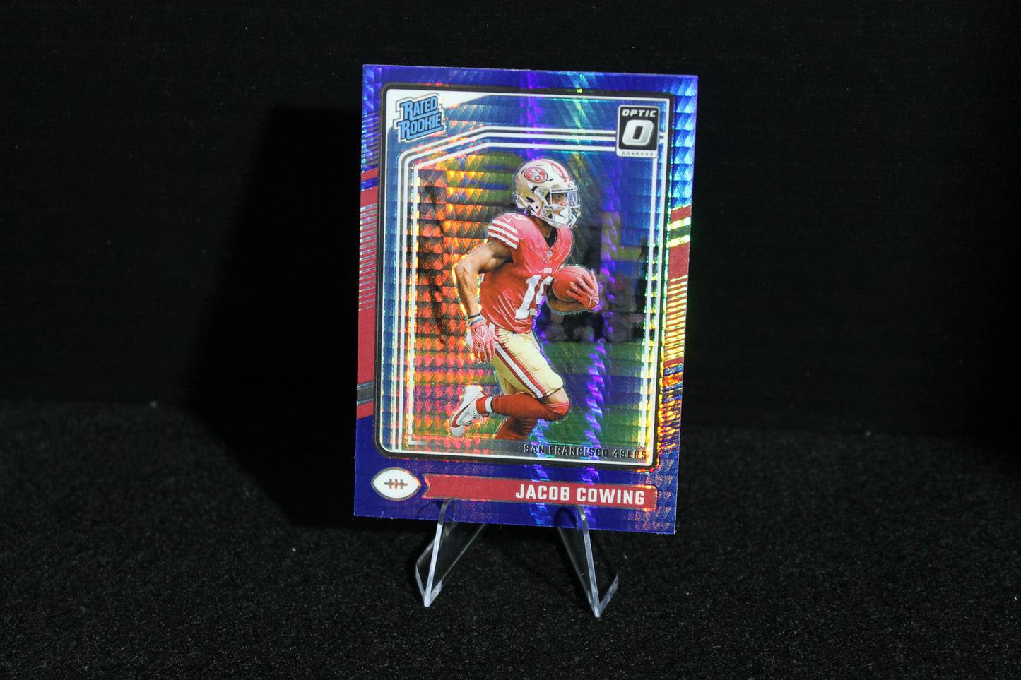 Jacob Cowing - 2024 Donruss Optic - Blue Hyper - Rated Rookie