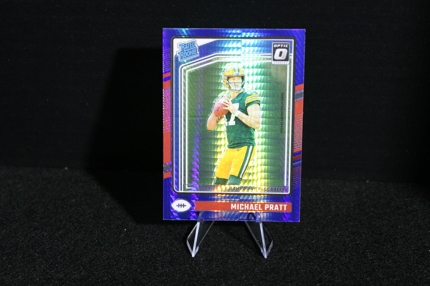 Michael Pratt - 2024 Donruss Optic - Blue Hyper - Rated Rookie