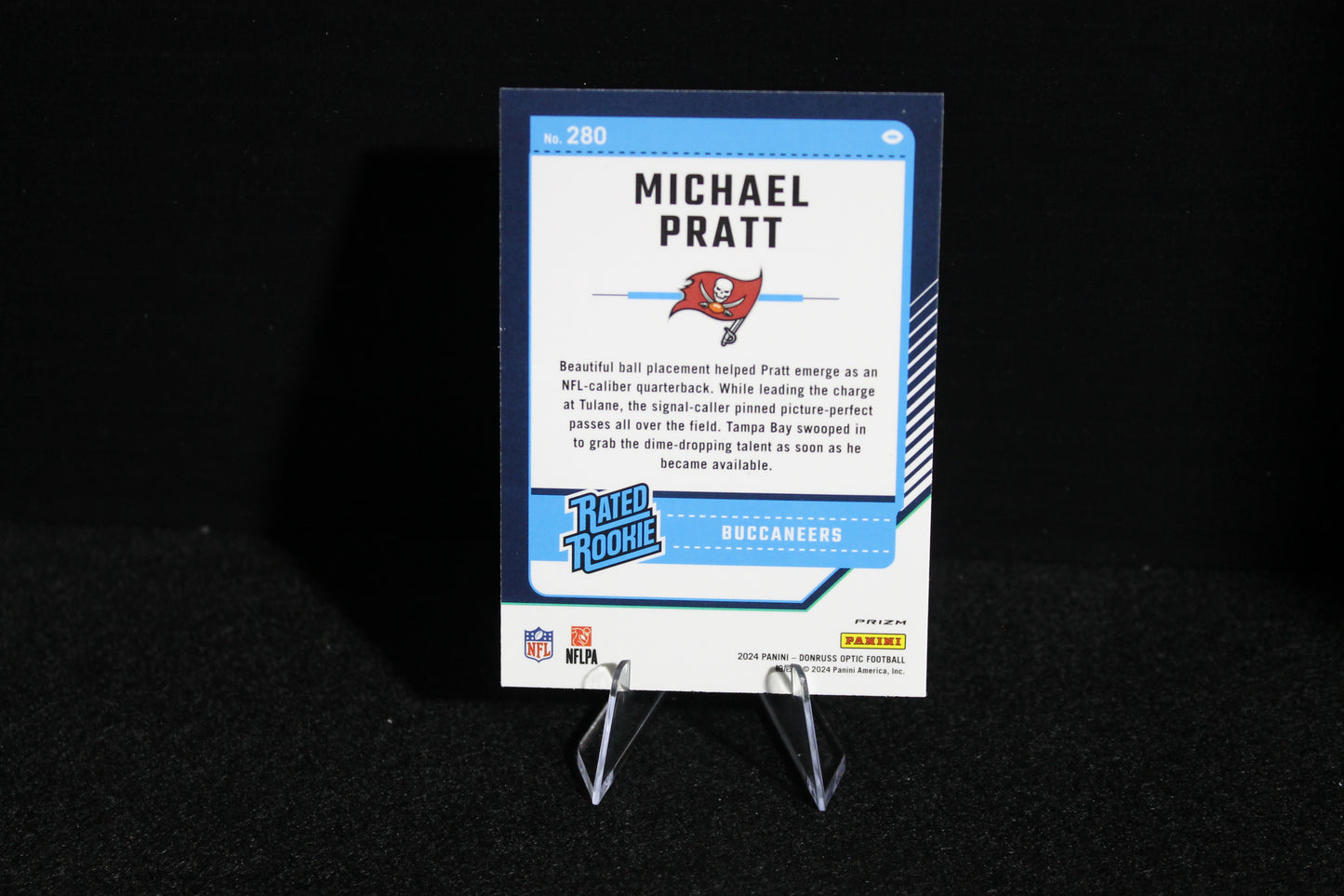 Michael Pratt - 2024 Donruss Optic - Blue Hyper - Rated Rookie