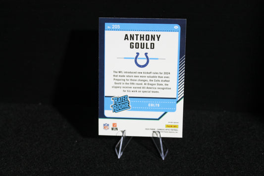 Anthony Gould - 2024 Donruss Optic - Blue Hyper - Rated Rookie