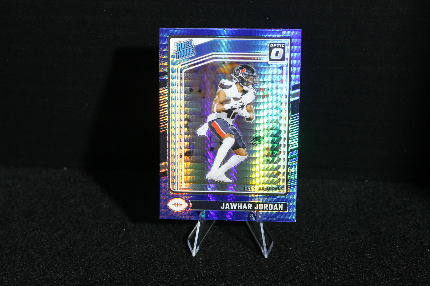 Jawhar Jordan - 2024 Donruss Optic - Blue Hyper - Rated Rookie