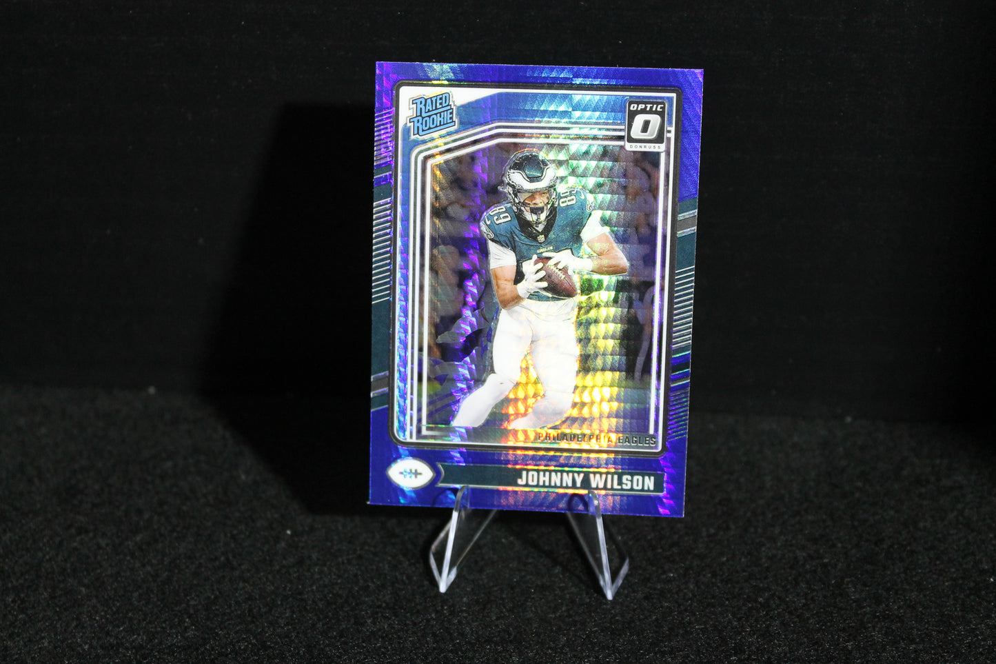 Johnny Wilson - 2024 Donruss Optic - Blue Hyper - Rated Rookie