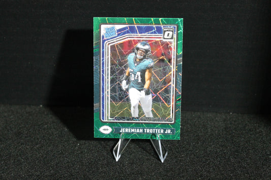 Jeremiah Trotter Jr. - 2024 Donruss Optic - Green Velocity - Rated Rookie