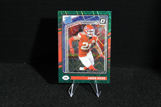 Jaden Hicks - 2024 Donruss Optic - Green Velocity - Rated Rookie