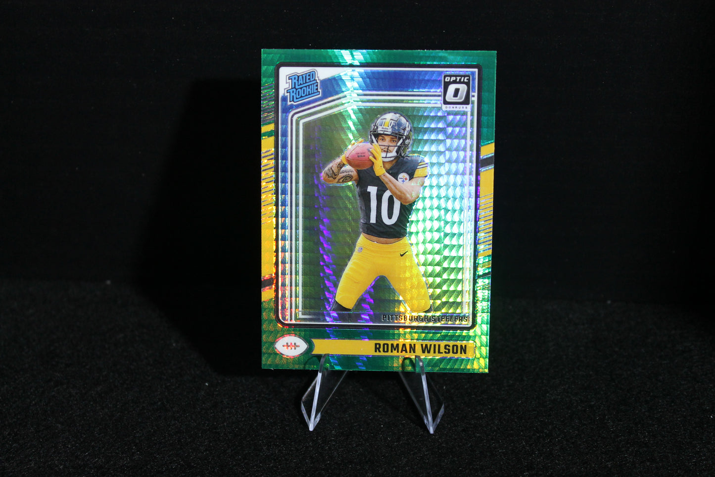 Roman Wilson - 2024 Donruss Optic - Green Hyper - Rated Rookie