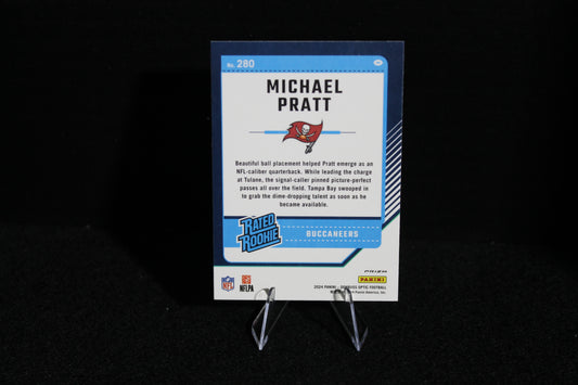 Michael Pratt - 2024 Donruss Optic - Green Velocity - Rated Rookie