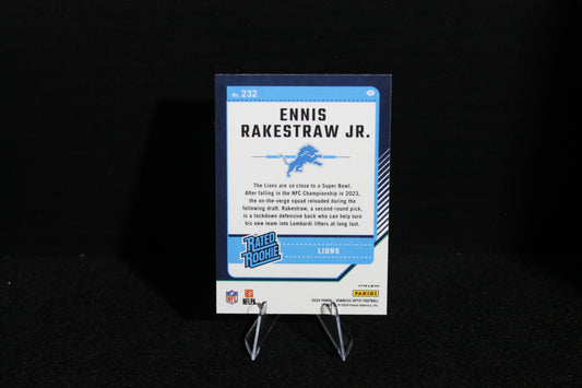 Ennis Rakestraw Jr. - 2024 Donruss Optic - Green Velocity - Rated Rookie