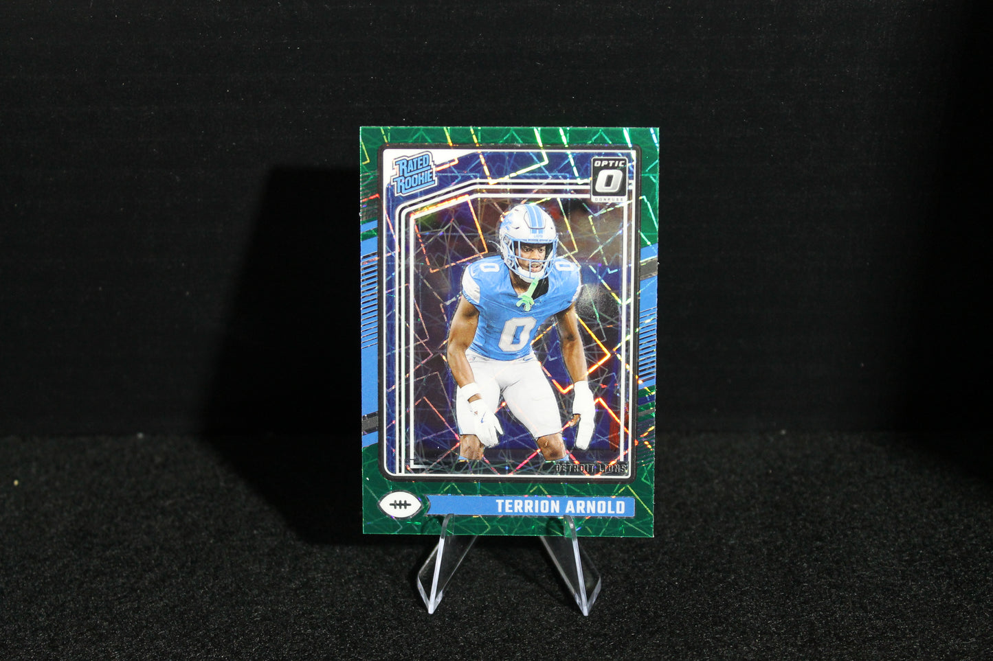 Terrion Arnold - 2024 Donruss Optic - Green Velocity - Rated Rookie