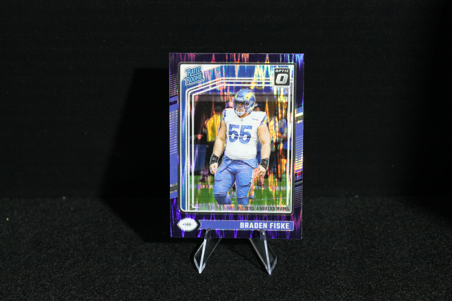 Brandon Fiske - 2024 Donruss Optic - Purple Shock - Rated Rookie