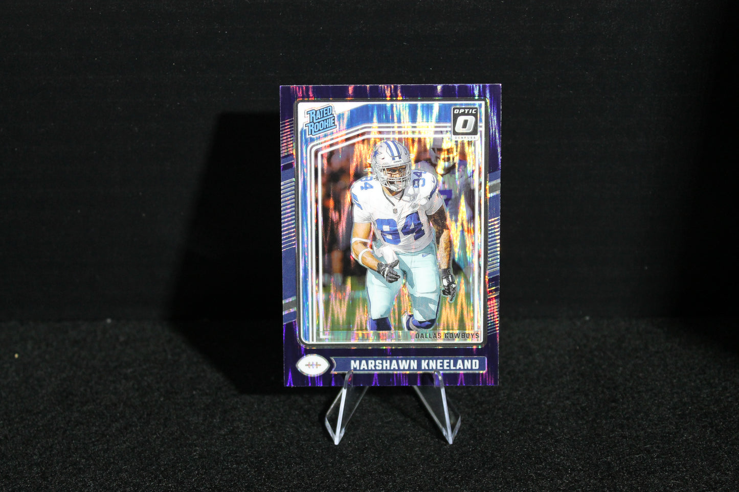 Marshawn Kneeland - 2024 Donruss Optic - Purple Shock - Rated Rookie
