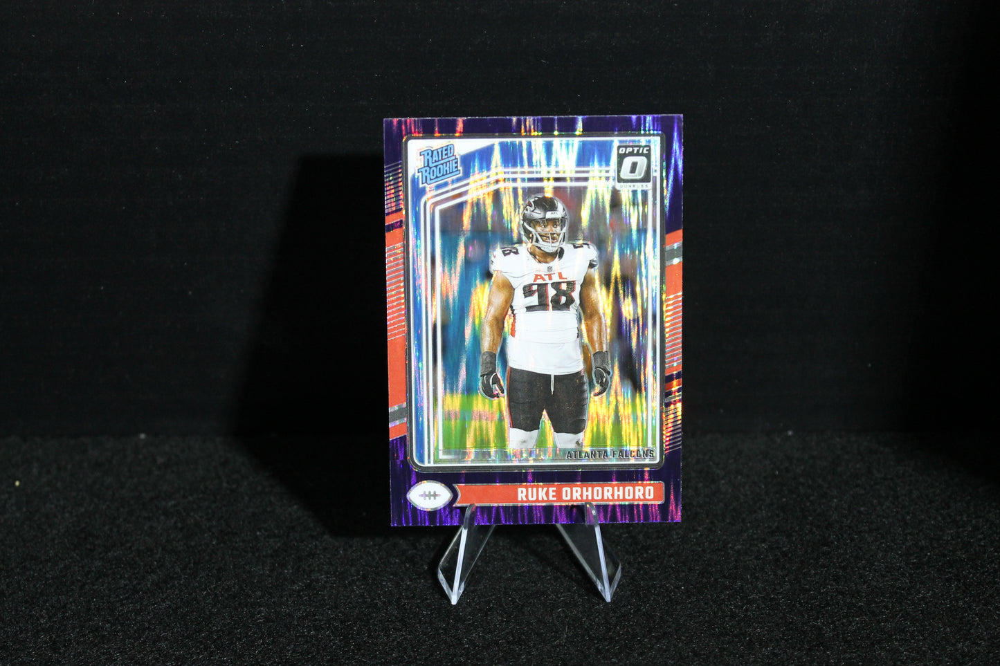 Ruke Orhorhord - 2024 Donruss Optic - Purple Shock - Rated Rookie