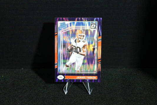 Jamari Thrash - 2024 Donruss Optic - Purple Shock - Rated Rookie