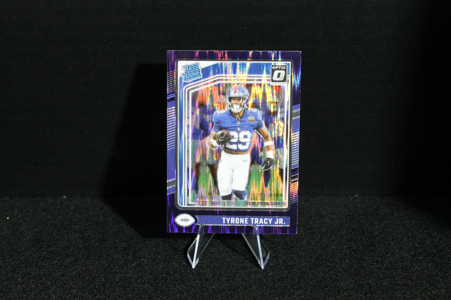 Tyrone Tracy Jr. - 2024 Donruss Optic - Purple Shock - Rated Rookie