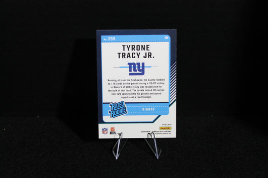 Tyrone Tracy Jr. - 2024 Donruss Optic - Purple Shock - Rated Rookie