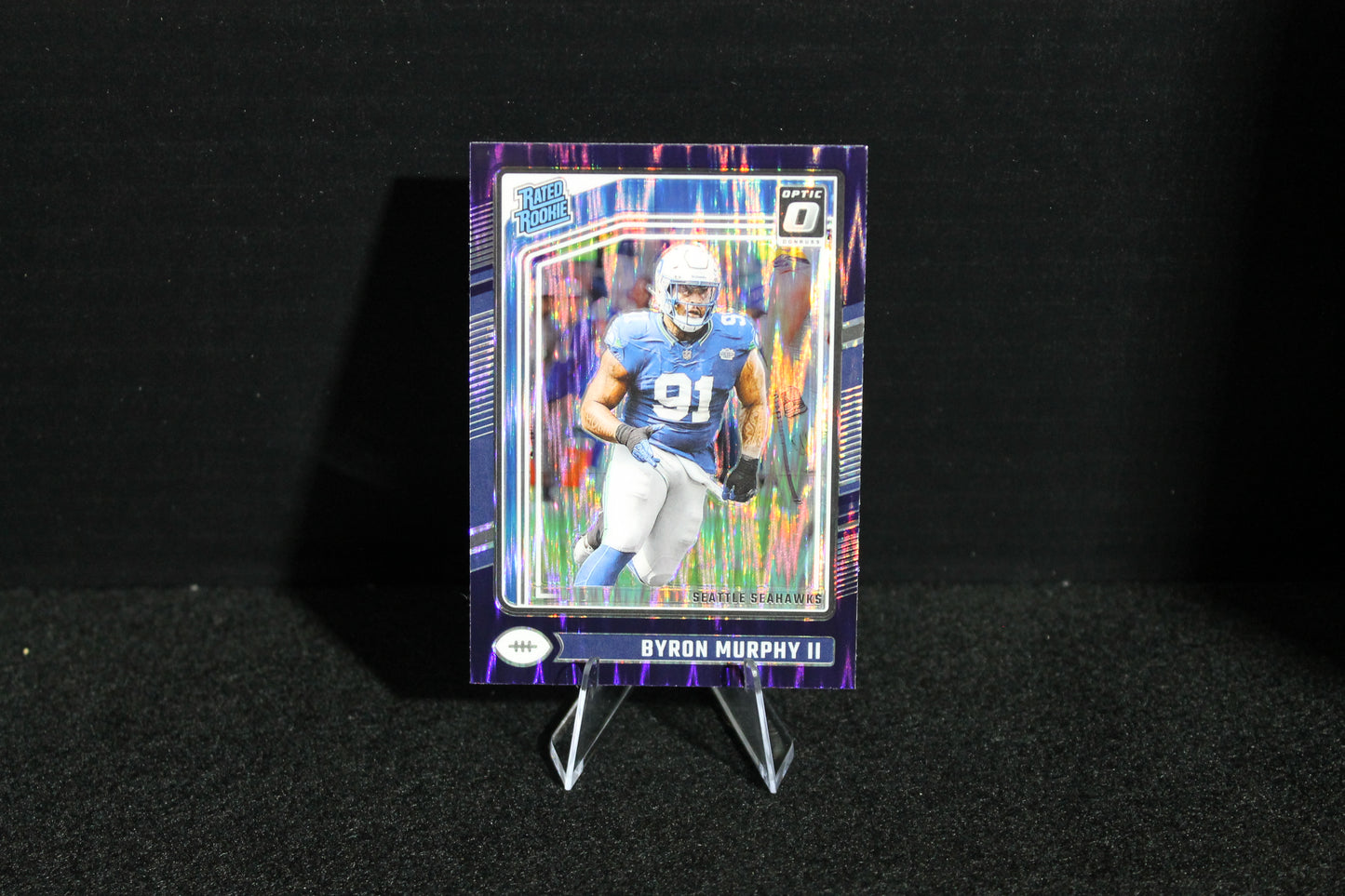 Byron Murphy II - 2024 Donruss Optic - Purple Shock - Rated Rookie