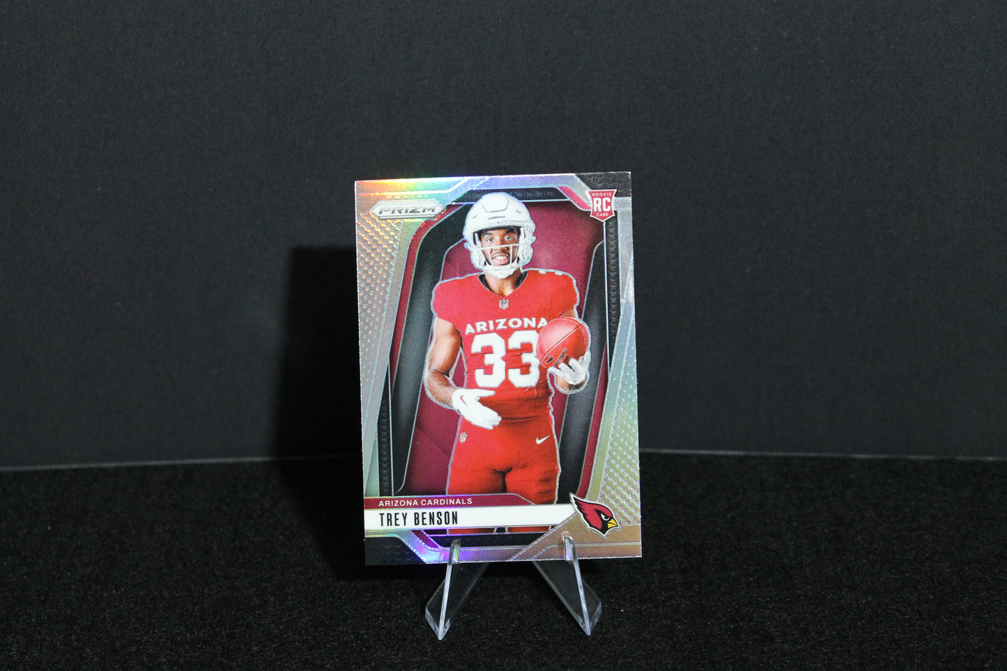 Trey Benson - 2024 Panini Prizm - Silver Prizm - Rookie Variation