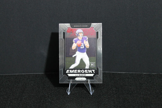 J.J. McMarthy - 2024 Panini Prizm - Emergent - Rookie