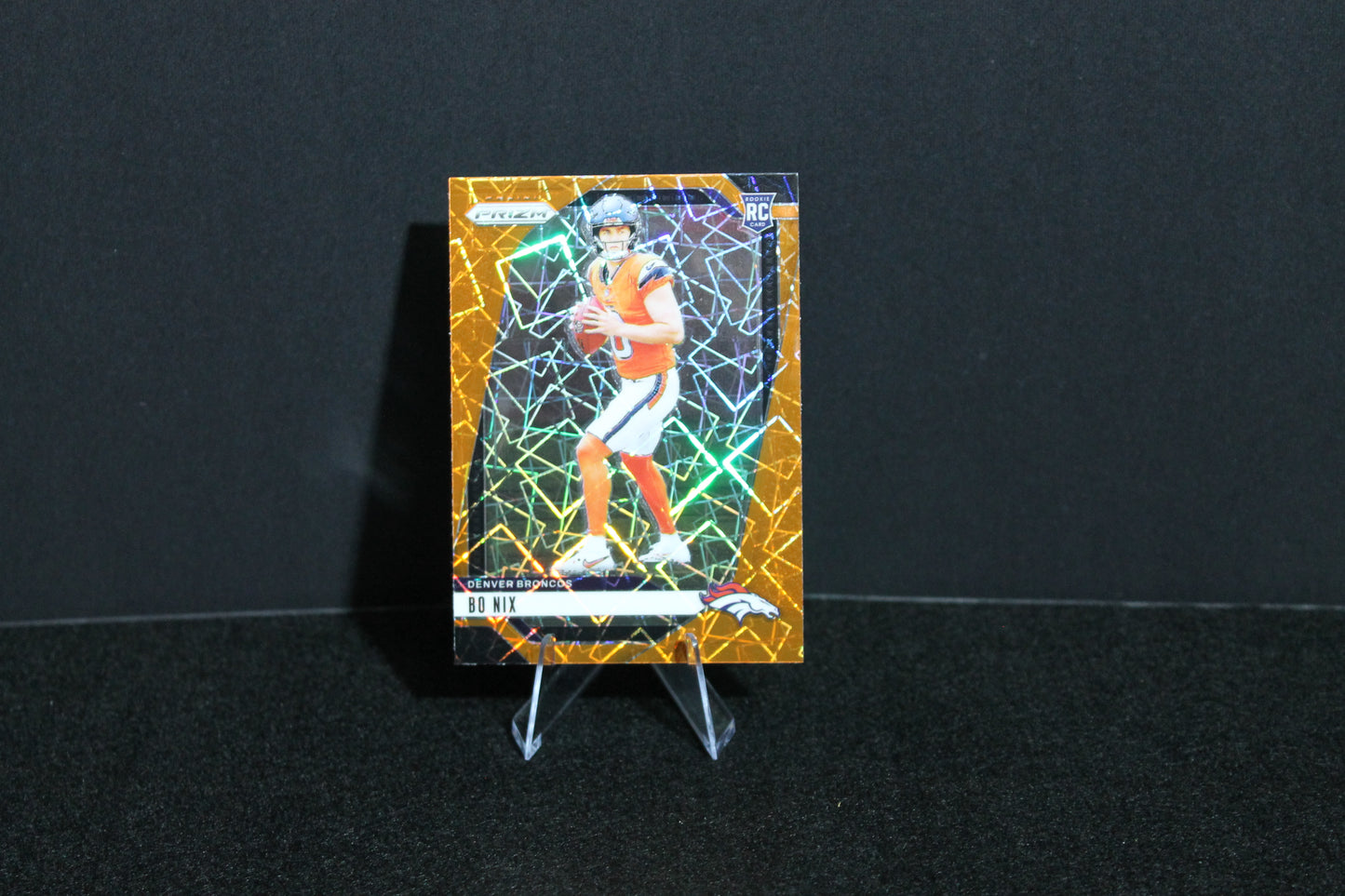 Bo Nix - 2024 Panini Prizm - Lazer - Rookie