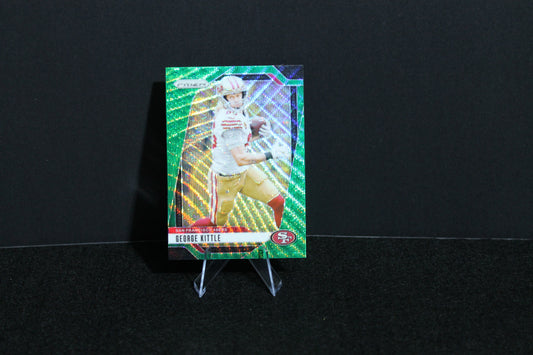 George Kittle - 2024 Panini Prizm - Green Wave