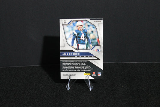 Adam Vinatieri - 2024 Panini Prizm - Silver Prizm