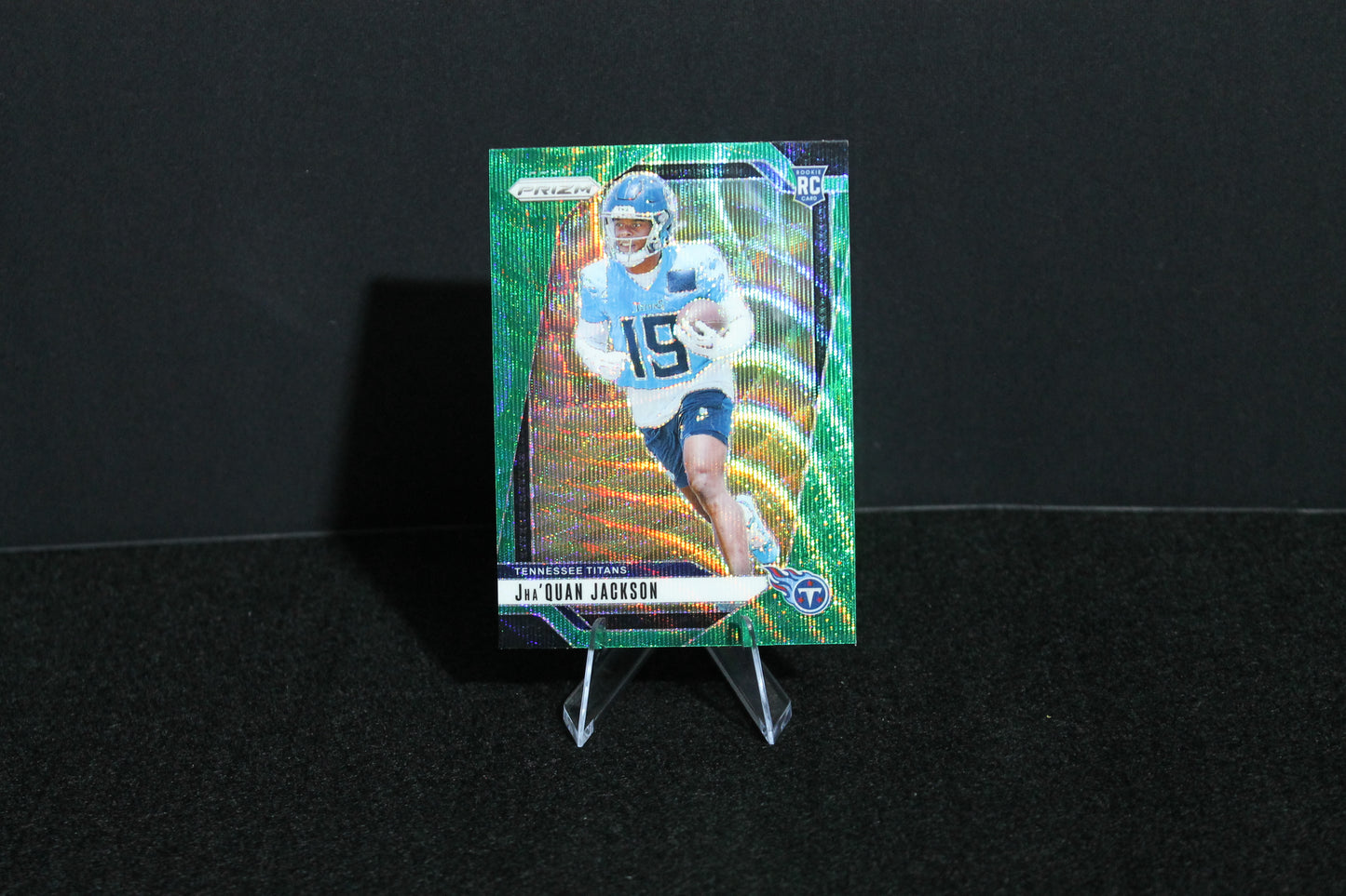 Jha'Quan Jackson - 2024 Panini Prizm - Green Wave - Rookie