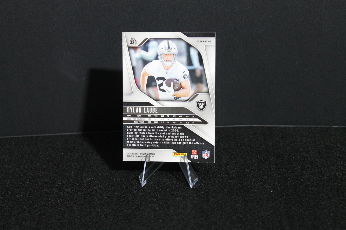 Dylan Laube - 2024 Panini Prizm - Silver Prizm - Rookie