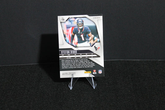 Stefon Diggs - 2024 Panini Prizm - Orange Ice