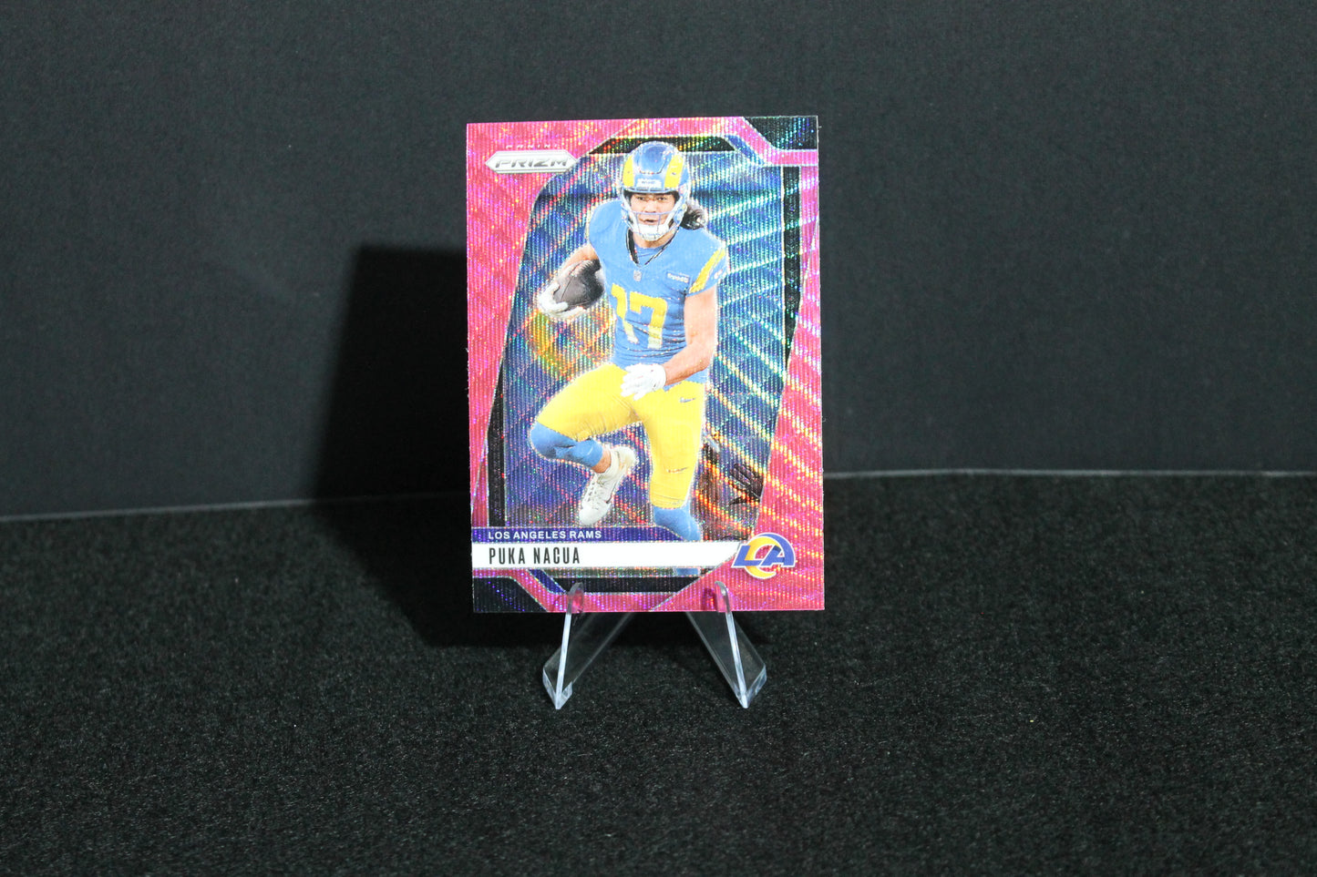 Puka Nacua - 2024 Panini Prizm - Pink Wave