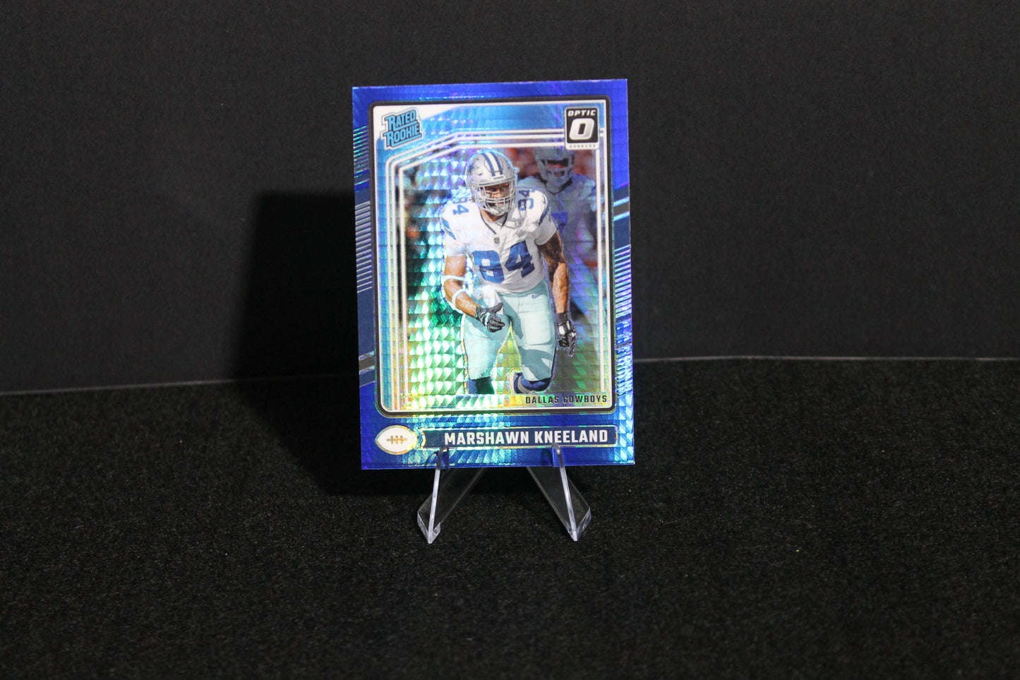 Marshawn Kneeland - 2024 Donruss Optic - Blue Hyper - Rated Rookie