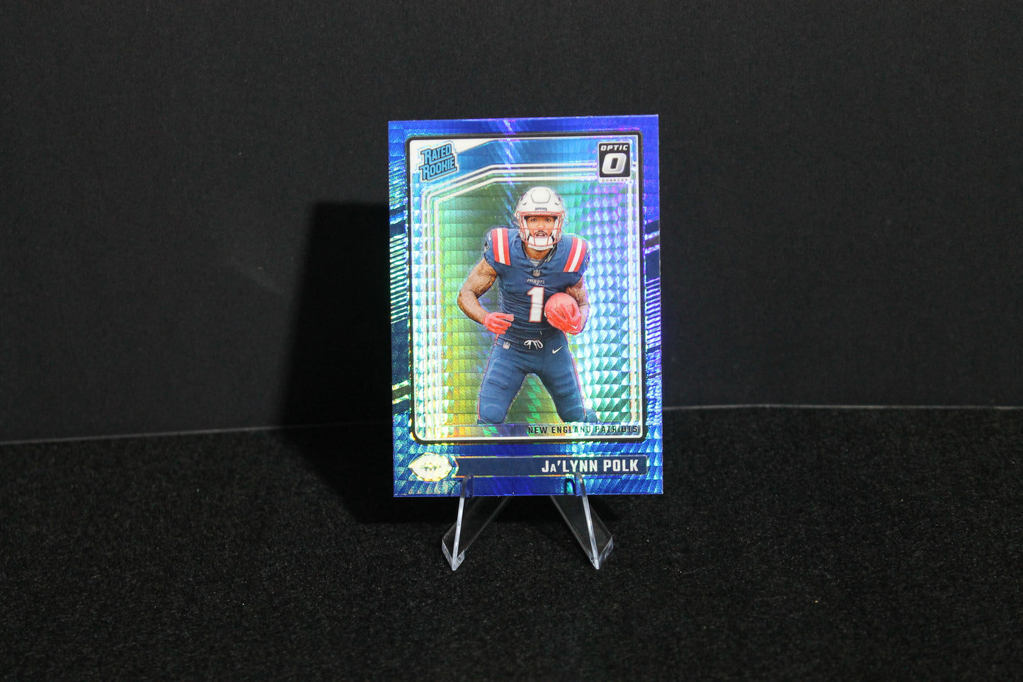 Ja'Lynn Polk - 2024 Donruss Optic - Blue Hyper - Rated Rookie