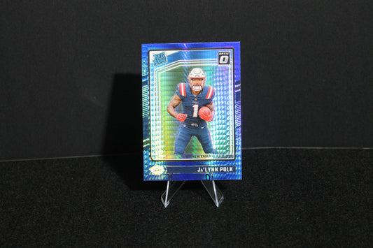 Ja'Lynn Polk - 2024 Donruss Optic - Blue Hyper - Rated Rookie